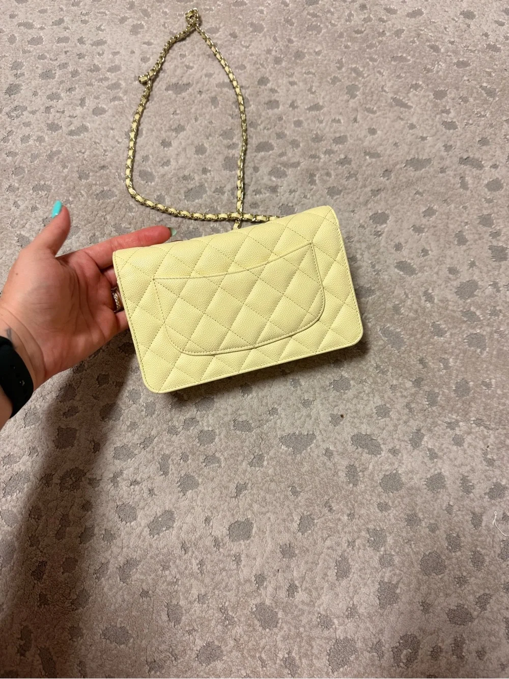 CHANEL wallet chain